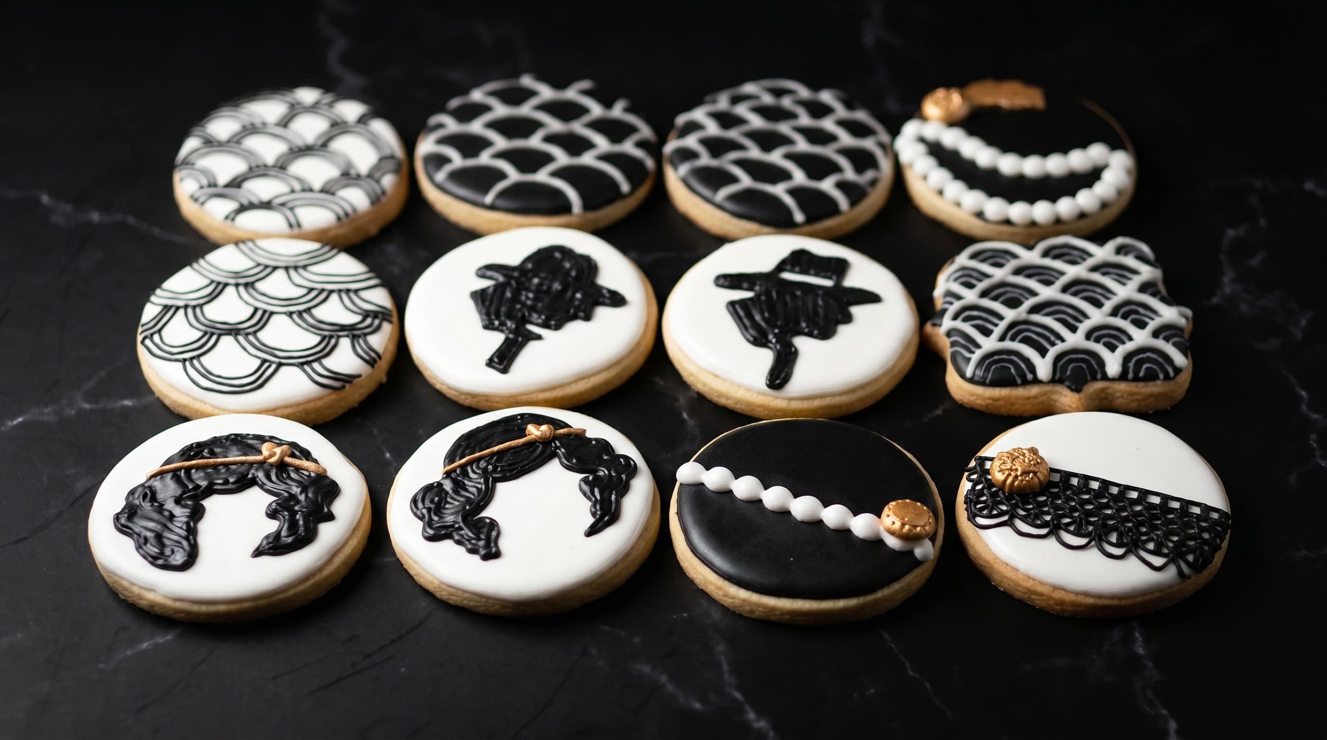 Custom themed character cookies